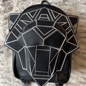 Black Panther Geometric Backpack